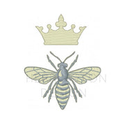 Queen Bee Embroidery Design