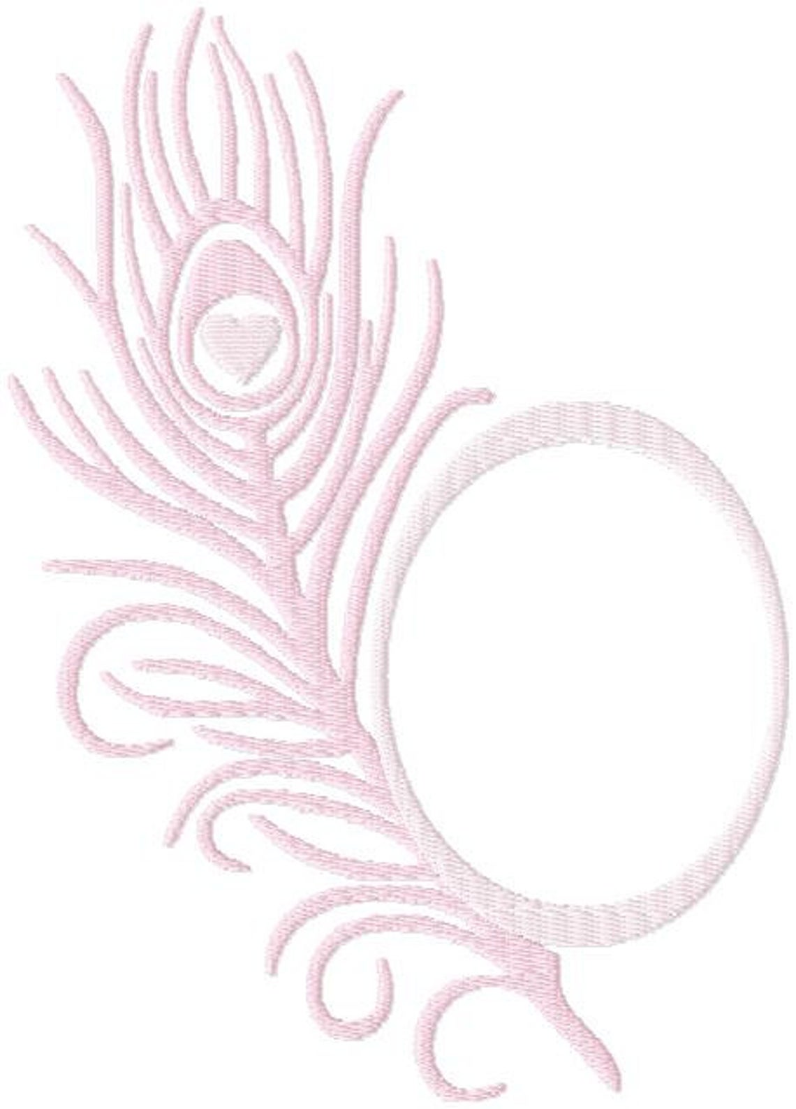 Feather Frame Embroidery Design – HERRINGTON DESIGN