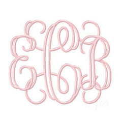 Grace Open Embroidery Font