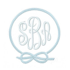 Nautical Rope Embroidery Design