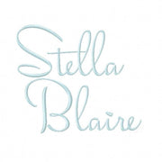 Stella Blaire Embroidery 4x4 Font Package