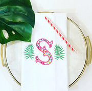 Palm Leaf Embroidery Design