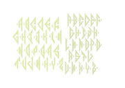 6" Diamond Dot Monogram Font 5X7 Hoop