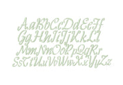 2" Adelynn Brooke Ribbon Embroidery Font