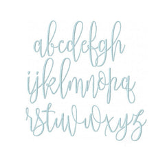 Kimberlee Dawn Embroidery Font Package