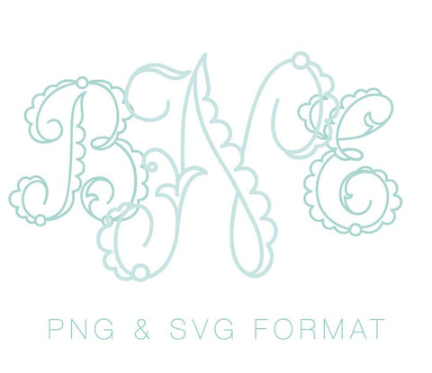 Patisserie Monogram PNG & SVG Format