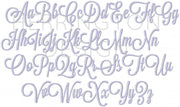 Emily Bold Embroidery Font 4x4