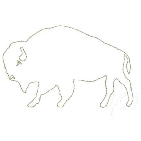 Drawing bison | Easy drawings, Drawing lessons, Chalk drawings