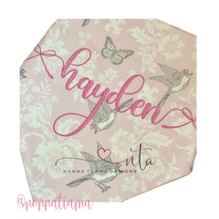 1.5" Emma Beth Bow Satin Embroidery Font