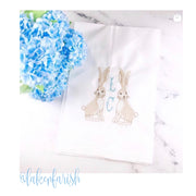 Vintage Rabbit Embroidery Design