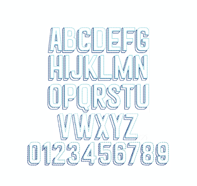 Layne Raw Hand Stitch Raw Embroidery Font Package – HERRINGTON DESIGN