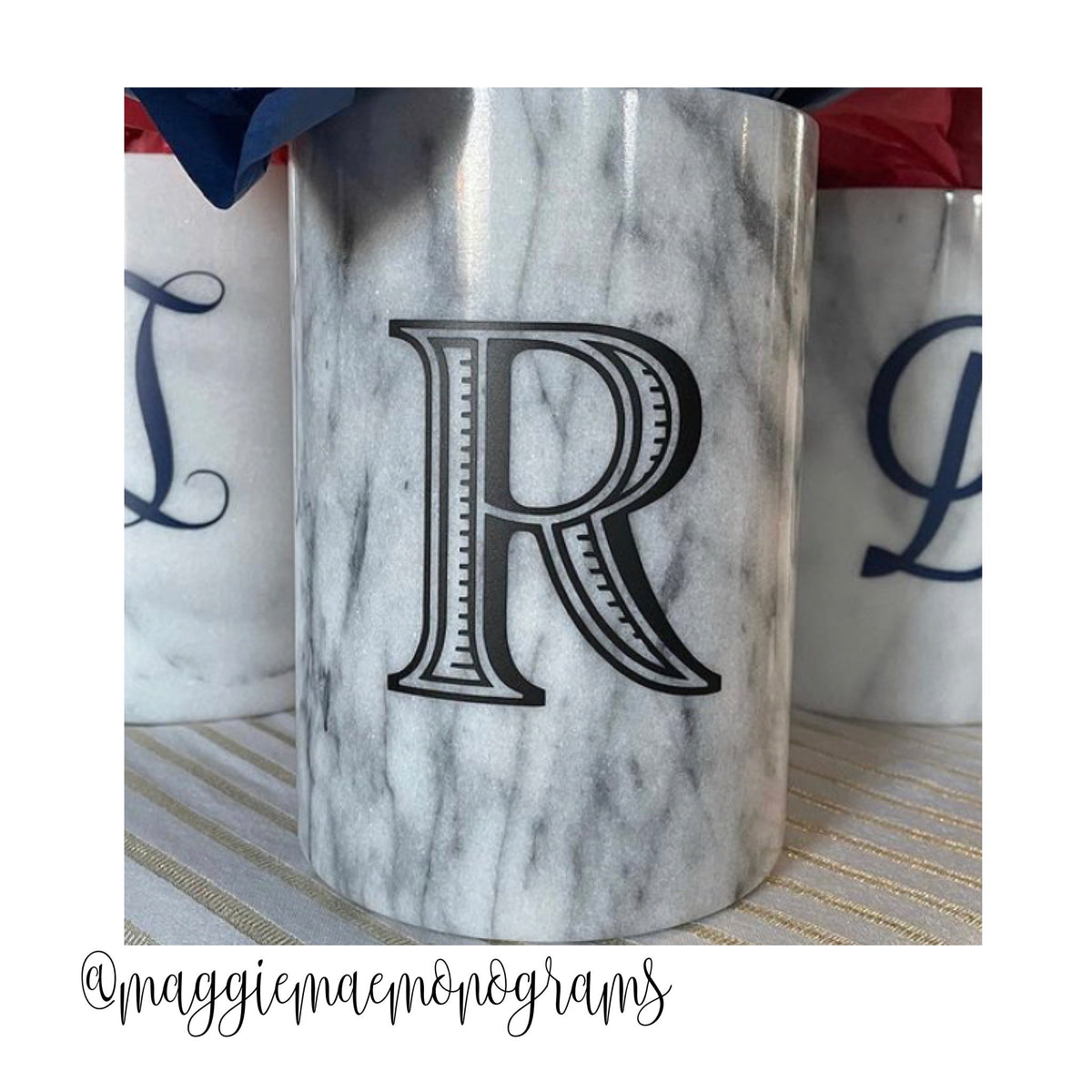 Ryan Ribbed Monogram PNG SVG Monogram Font – HERRINGTON DESIGN
