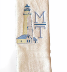 Lighthouse Embroidery Design