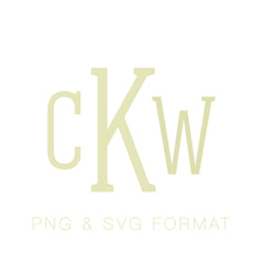 Charlie Monogram PDF PNG SVG & EPS Monogram Font