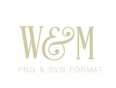 Reynolds Monogram PNG & SVG Monogram Font
