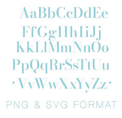 Ryan Type SVG PNG Monogram Font