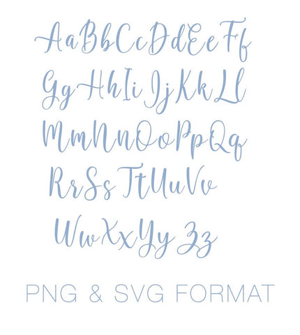 Amelia Monogram PNG PDF EPS SVG Monogram Font – HERRINGTON DESIGN