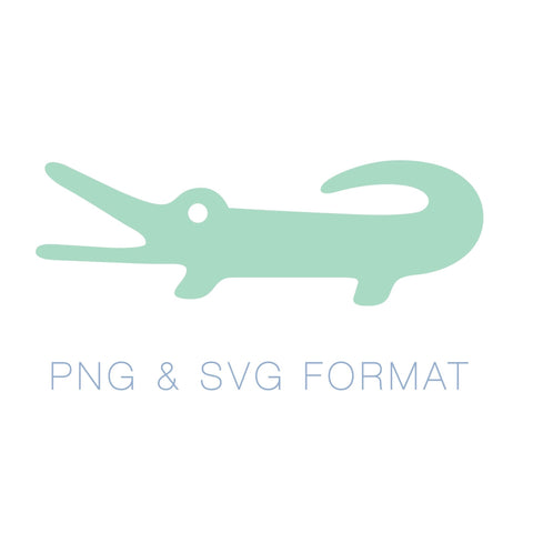 Alligator Monogram PNG PDF EPS SVG Monogram Frame