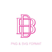PNG SVG Two Type Outline D Font