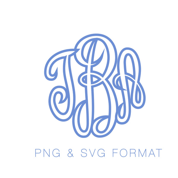 Circle Script Monogram Font